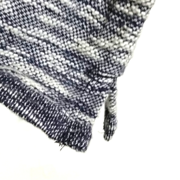 LOU & GRAY NWT NAVY BLUE & WHITE MARLED BLEND TUNIC SWEATER DRESS SIZE XS - Picture 7 of 11